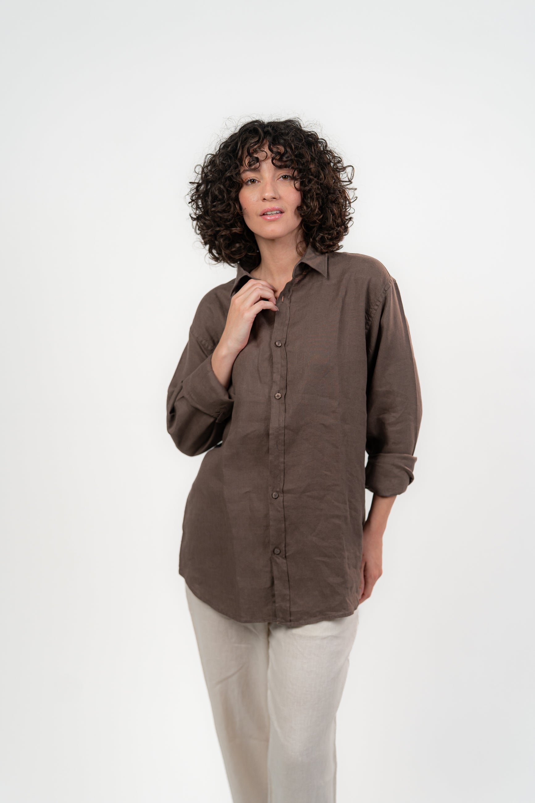 Brown Bolzea Shirt