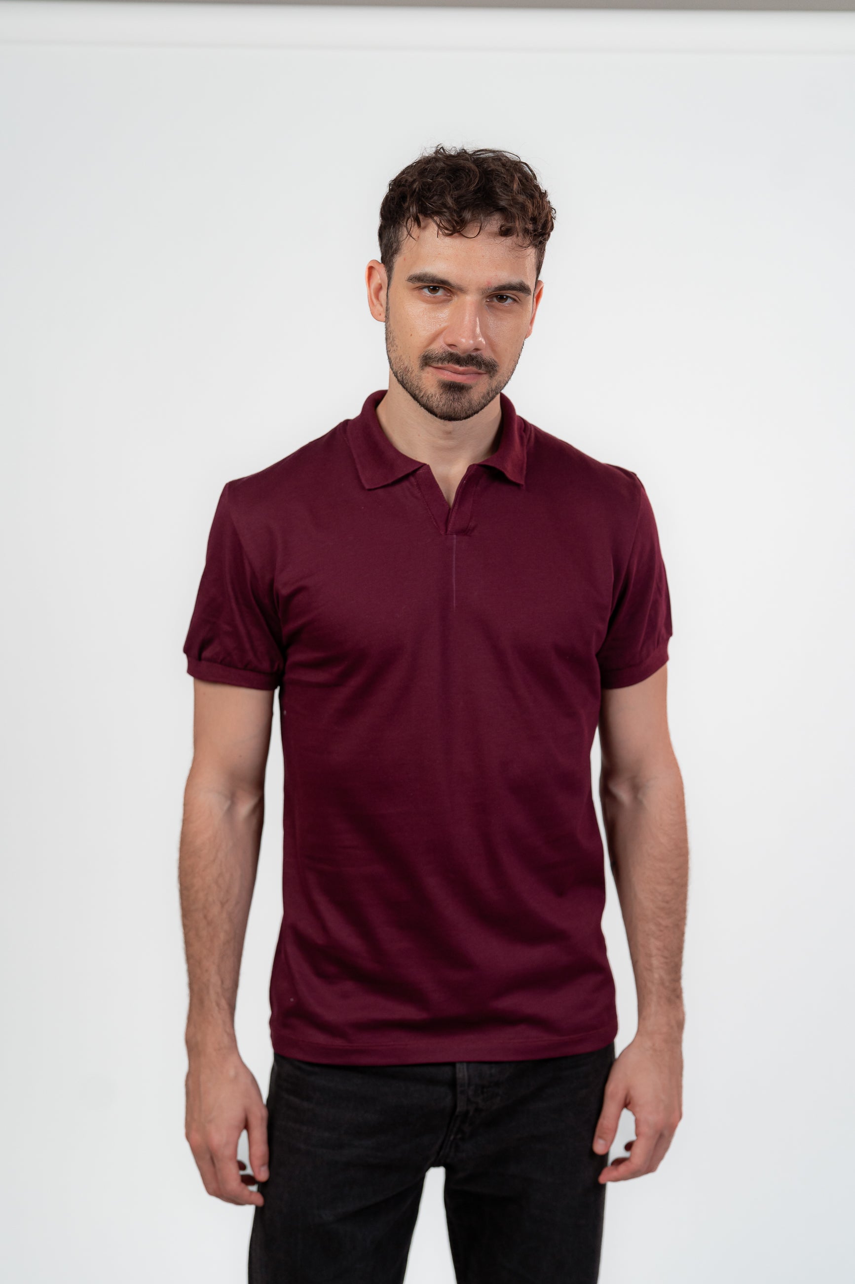 Burgundy Polo Tshirt