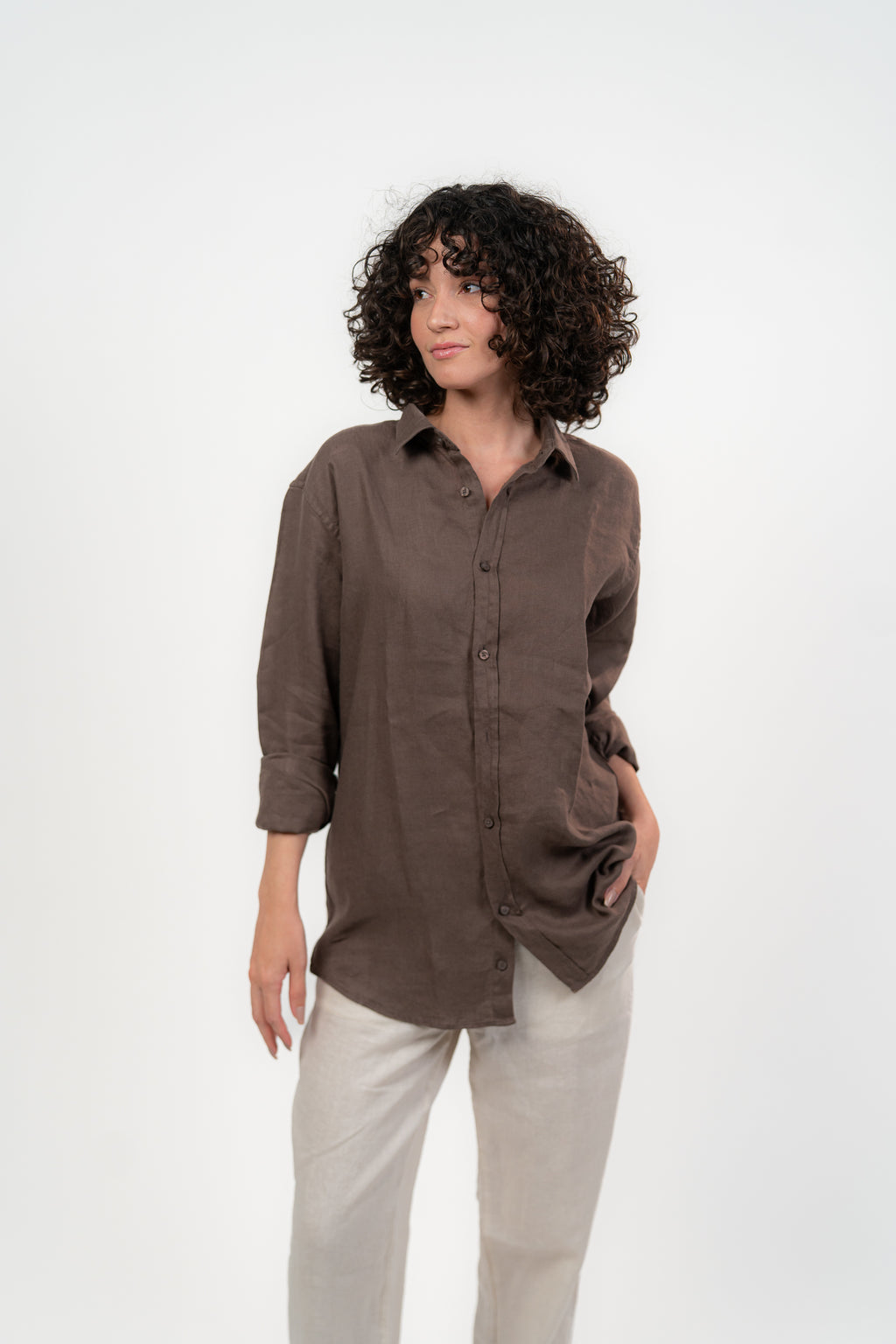 Brown Bolzea Shirt
