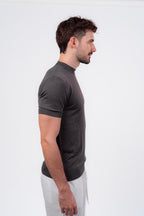 Classic Round Neck Dark Grey