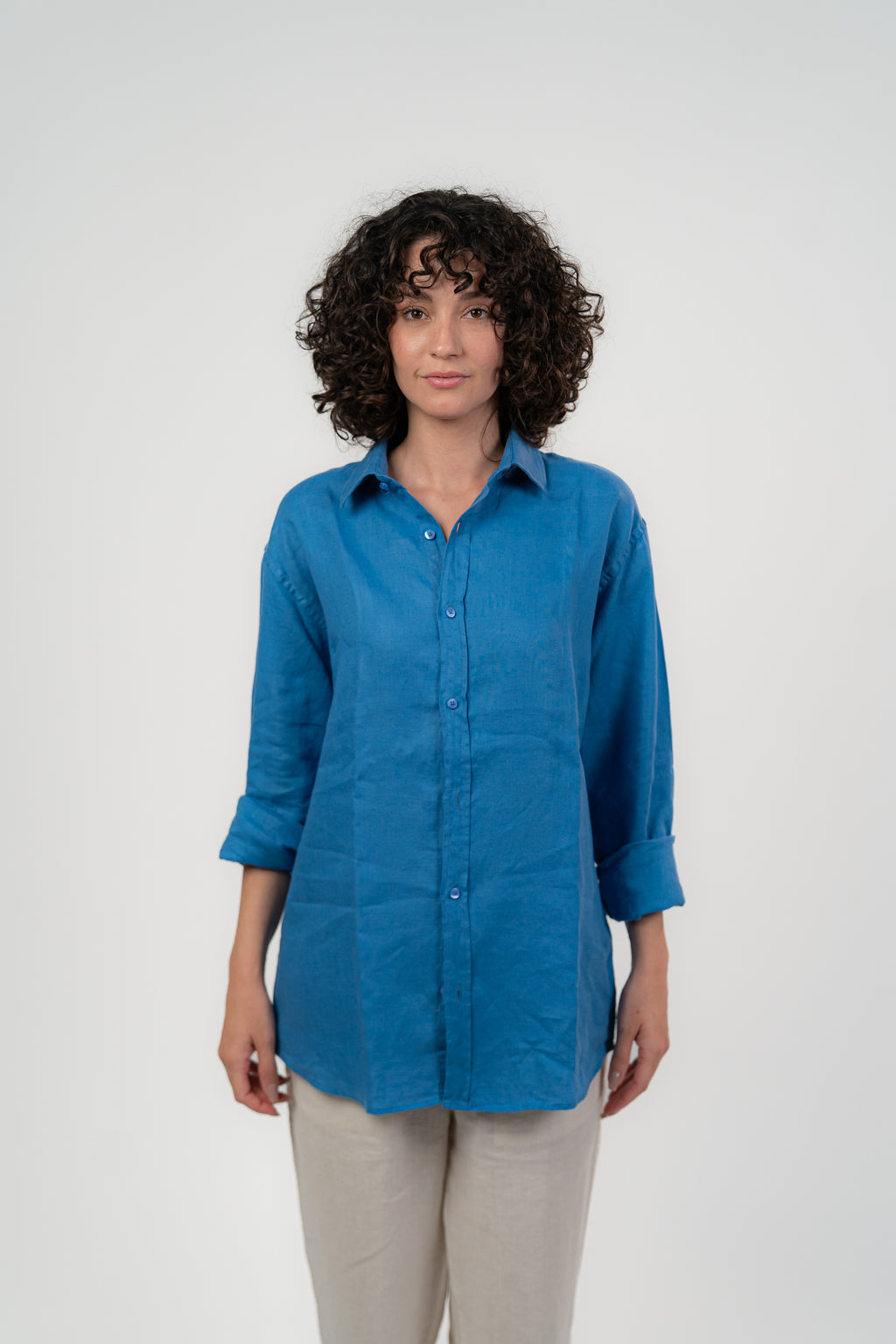 Dusty blue Bolzea Shirt