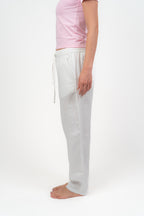White Linien Pants