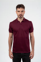 Burgundy Polo Tshirt