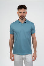 Dusty Blue Polo Tshirt